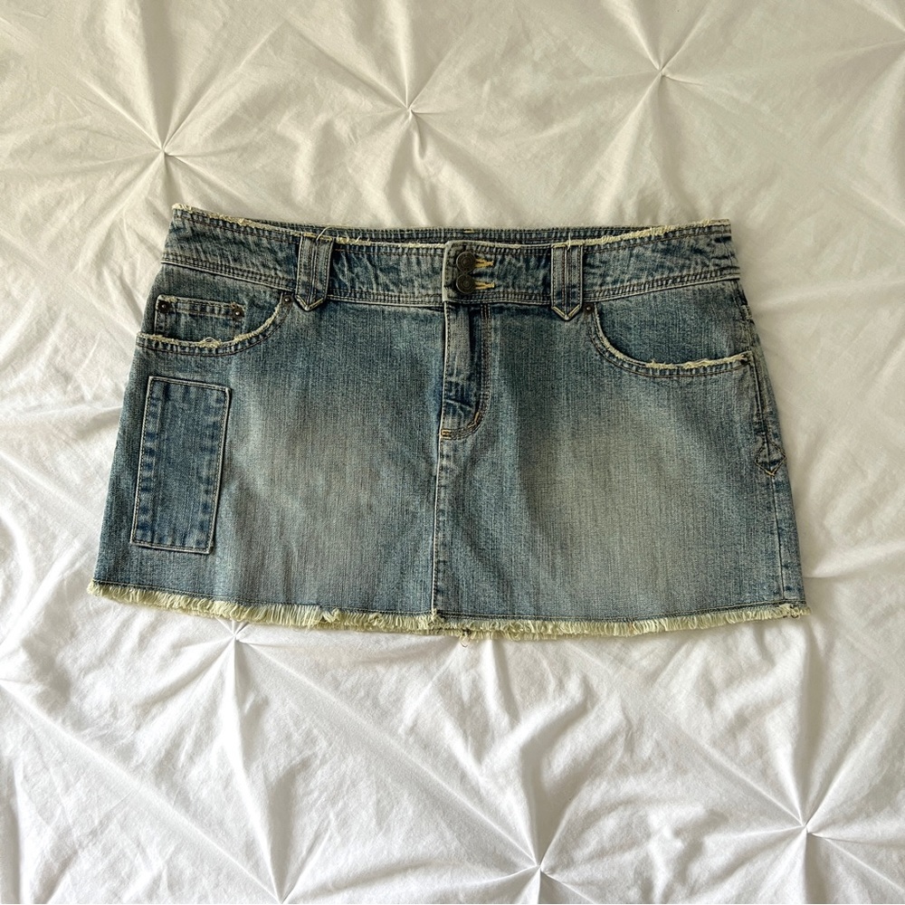 Y2K Denim Mini Skirt